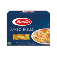BARILLA JUMBO SHELLS PASTA 12 OZ