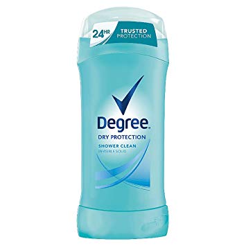 DEGREE WOMEN ANTI-PERSPIRANT DEODORANT INVISIBLE SOLID SHOWER CLEAN 2.6 OZ