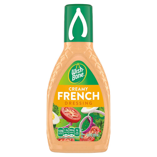 WISHBONE CREAMY FRENCH SALAD DRESSING 8 OZ