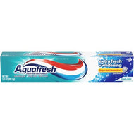 AQUAFRESH FLOURIDE TOOTHPASTE  EXTRA FRESH + WHITENING 3 OZ