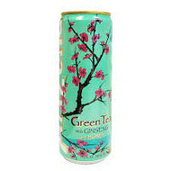 ARIZONA ICED-TEA GREEN TEA W/GINSENG 11.5 OZ 6 CT