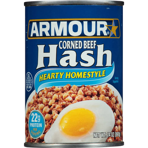 ARMOUR CORNED BEEF HASH 14 OZ