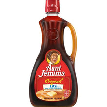 AUNT JEMIMA LITE ORIGINAL SYRUP 24 oz