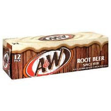 A&W ROOT BEER (NO CAFFEINE) 12 OZ 12 CANS