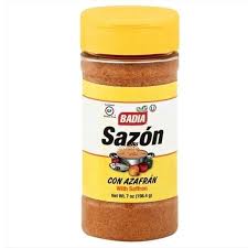 BADIA SAZON WITH SAFRON 7.0 OZ