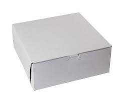 WHITE BAKERY BOX 28X18X5 1 PIECE