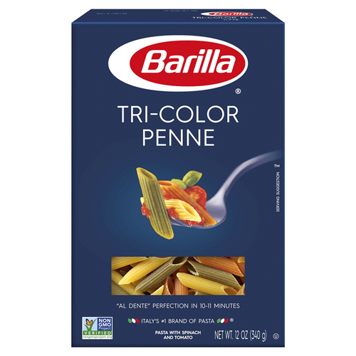 BARILLA TRI-COLOR PENNE 12 OZ