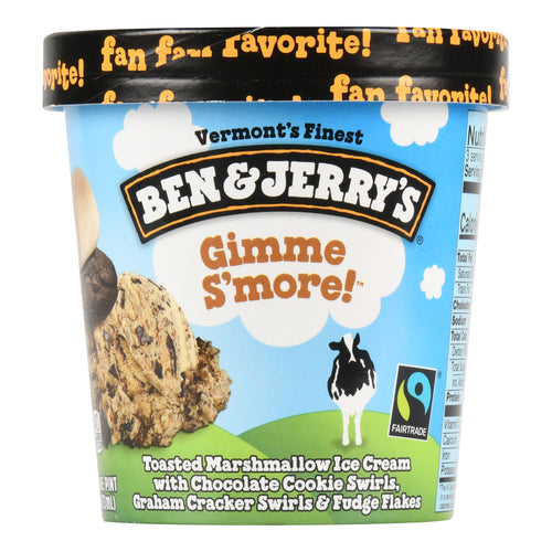 BEN & JERRY'S GIMME S'MORE 16 OZ