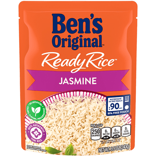 BEN'S JASMINE READY RICE 8.5 OZ