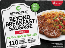 BEYOND MEAT BREAKFAST SAUSAGE (SPICY) 7.4 OZ
