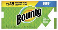 BOUNTY SELECT PAPER TOWELS 12 CT