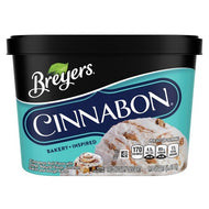 BREYERS CINNABON ICE CREAM 48 OZ