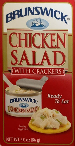 BRUNSWICK CHICKEN SALAD WITH CRACKERS 3 OZ