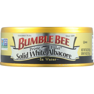BUMBLE BEE PRIME FILLET SOLID WHITE ALBACORE TUNA IN WATER 4PK 5OZ