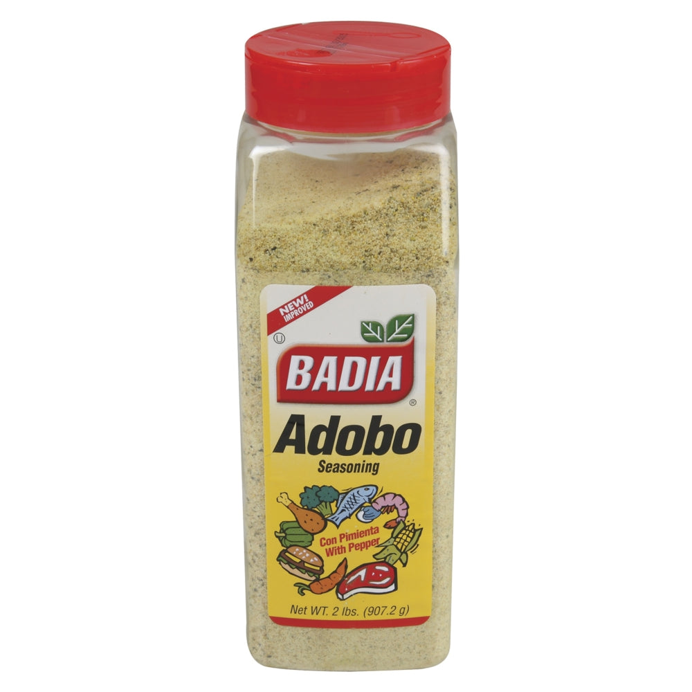 Badia Adobo Seasoning, with Pepper, 32 Oz Each