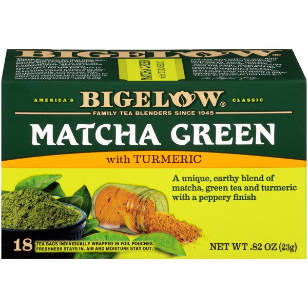 Bigelow Matcha Green Tea with Tumeric 18 ct