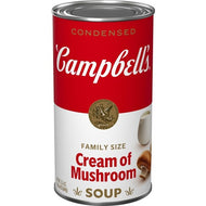 CAMPBELL'S R&W CREAM OF MUSHROOM 22.9 OZ FAMILY SIZE