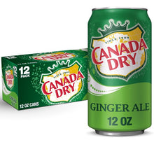 CANADA DRY GINGER ALE 12 OZ 12 PACK