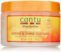 CANTU SHEA BUTTER DEFINE & SHINE CUSTARD 12 OZ