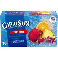 CAPRISUN FRUIT PUNCH 6.0 OZ 10 COUNT