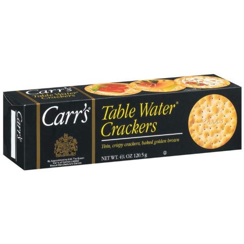CARR'S TABLE WATER CRACKER 4.5 OZ