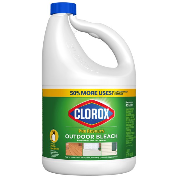 CLOROX OUTDOOR BLEACH  124 OZ