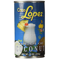 COCO LOPEZ CREAM OF COCONUT 15 OZ