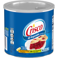 CRISCO ALL VEGETABLE SHORTENING 16 OZ