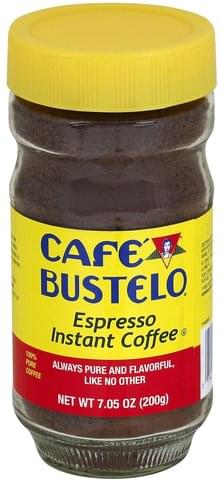 CAFE BUSTELO ESPRESSO INSTANT COFFEE 7.05 OZ