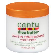 CANTU SHEA BUTTER LEAVIE IN CONDITIONER REPAIR CREAM 16 OZ