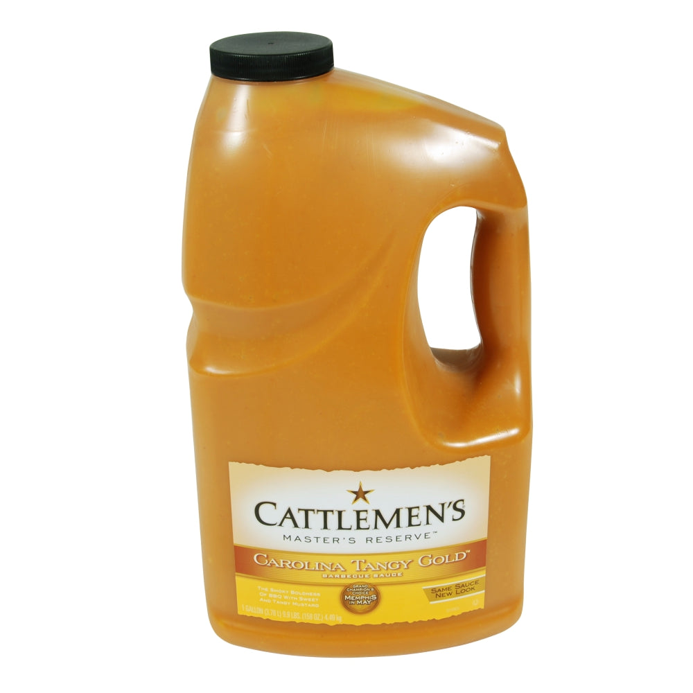 Cattlemens Tangy Gold Carolina Barbecue Sauce, 1 Gal Case 4ea