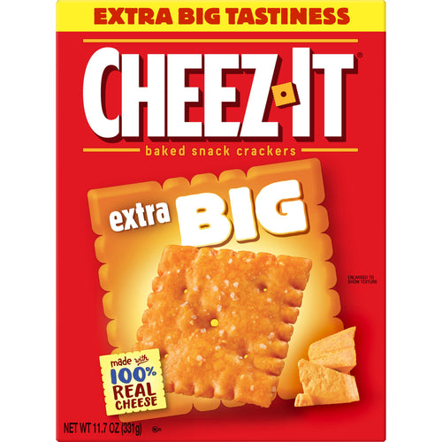 CHEEZ IT EXTRA BIG SNACK CRACKERS 11.7 oz