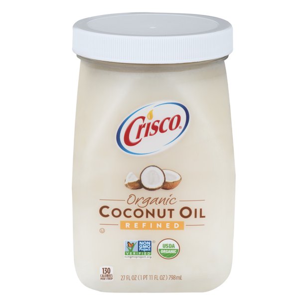 Crisco Organic Refined Coconut Oil 27 oz