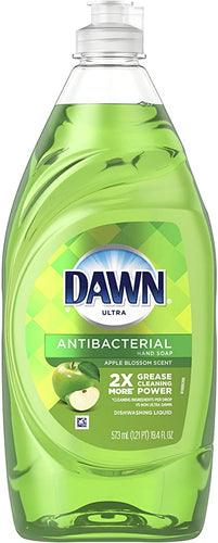 DAWN ULTRA ANTIBACTERIAL DISHWASHING LIQUID APPLE BLOSSOM 19.4 OZ