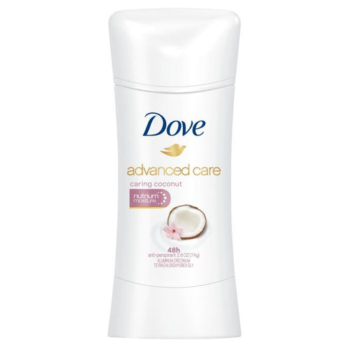 DOVE CARING COCONUT 48 HR ANTIPERSPIRANT 2.6 OZ