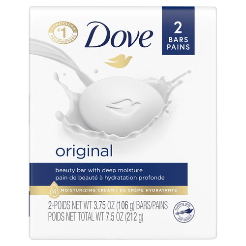 DOVE ORIGINAL BEAUTY BAR 3.75OZ 2 CT