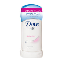 DOVE POWDER ANIT-PERSPIRANT TWIN PACK 2.6 OZ