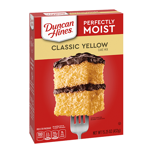 DUNCAN HINES CLASSIC YELLOW CAKE MIX 15.25 OZ