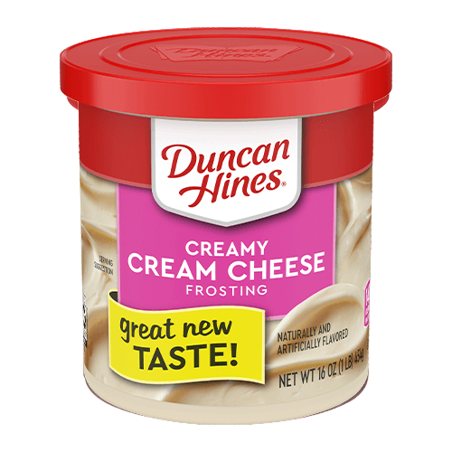 DUNCAN HINES CREAM CHEESE FROSTING 16 OZ