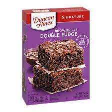 DUNCAN HINES DOUBLE FUDGE BROWNIE MIX 17.6 OZ