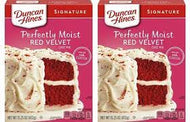 DUNCAN HINES SIGNATURE RED VELVET 15.25 OZ