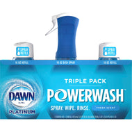 DAWN PLATINUM POWERWASH DISH SPRAY & REFILL SET #ROCK VALUE-ORDER BY  MONDAY EVENING NOV 19 ARRIVING NOV 27 FOR DELIVERY#