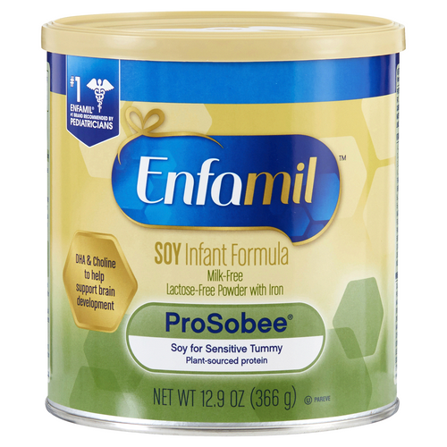 ENFAMIL PROSOBEE SOY INFANT POWDER FORMULA WITH IRON 12.9 OZ #ROCK VALUE PRODUCT ORDER BY TUESDAY NOV 04  ARRIVING NOV 12 FOR DELIVERY#