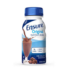 ENSURE ORIGINAL CHOCOLATE NUTRITION SHAKE 8 OZ