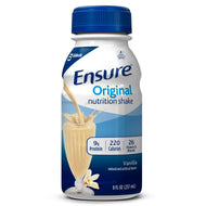 ENSURE ORIGINAL VANILLA NUTRITION SHAKE 8 OZ