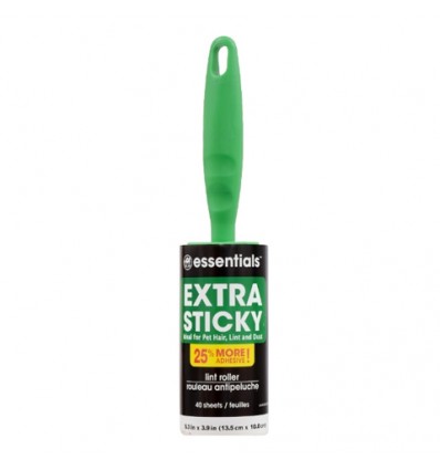 ESSENTIALS EXTRA STICKY LINT ROLLERS 30 CT