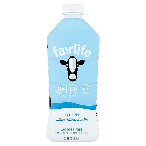 FAIRLIFE MILK FAT FREE LACTOSE FREE 52 OZ