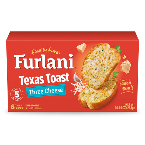 FURLANI TEXAS TOAST THREE CHEESE 6 SLICES 6.75 OZ