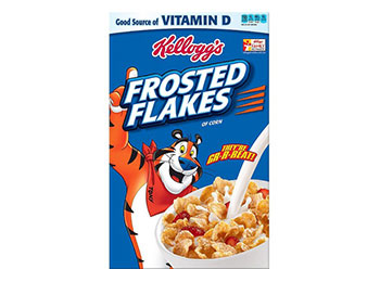 Kellogg's Frosted Flakes, Breakfast Cereal 17.3 oz