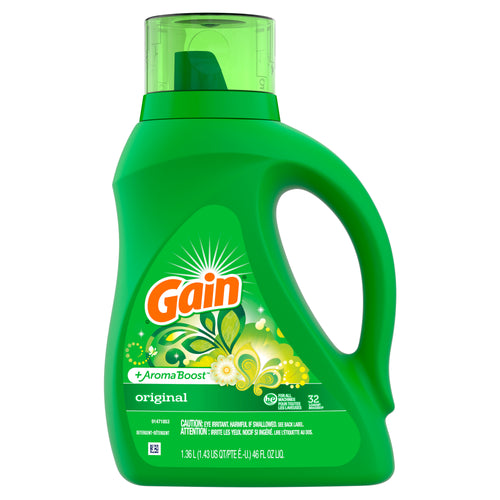 GAIN ORIGINAL DETERGENT AROMA BOOST 46 OZ